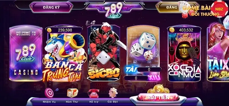 Game đổi thưởng quốc tế 789 Club 