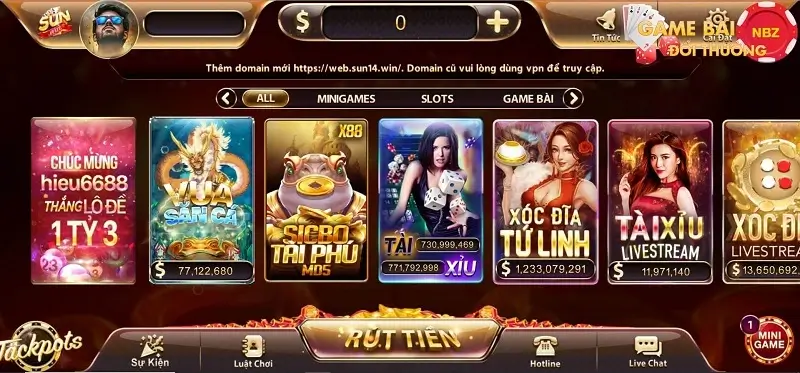 game bài đổi thưởng sunwin