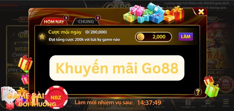 Khuyến mãi Go88