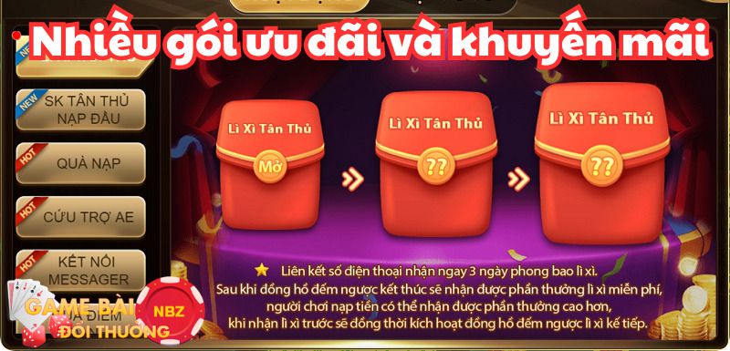 Khuyến mãi game nổ hũ đổi thưởng uy tín