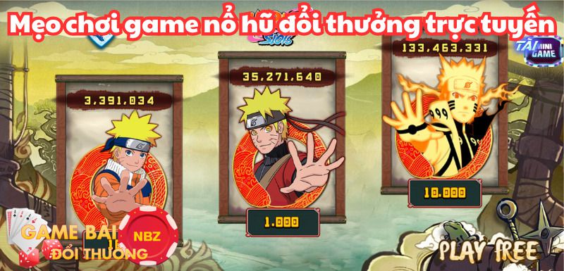 Mẹo chơi game nổ hũ đổi thưởng trực tuyến