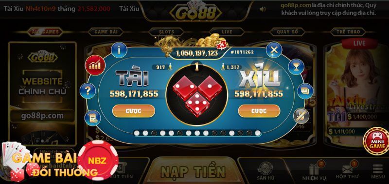 Tài xỉu Go88