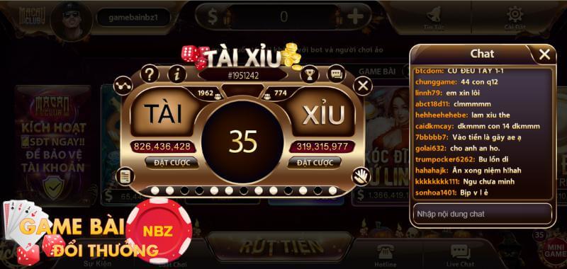 tài xỉu macau club