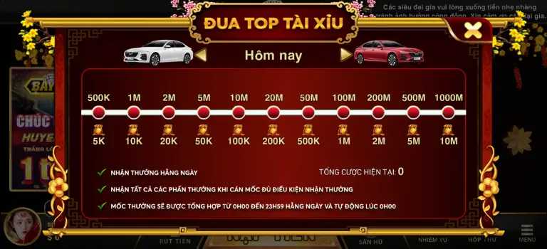 Đua top tài xỉu