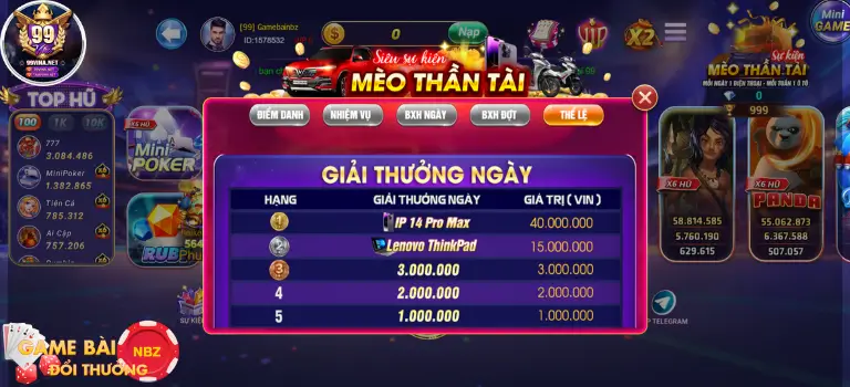 Event Mèo Thần Tài