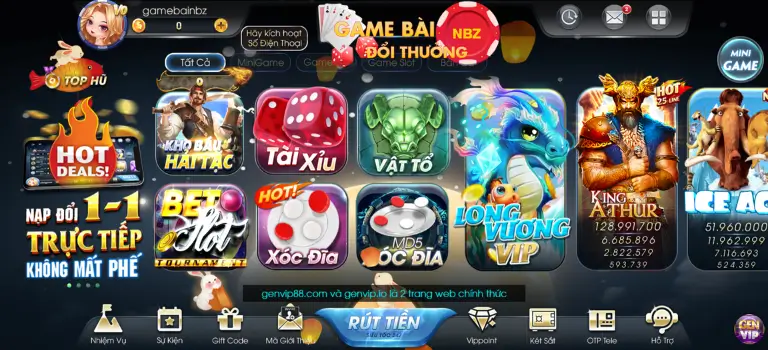 Cổng game uy tín lâu năm Genvip