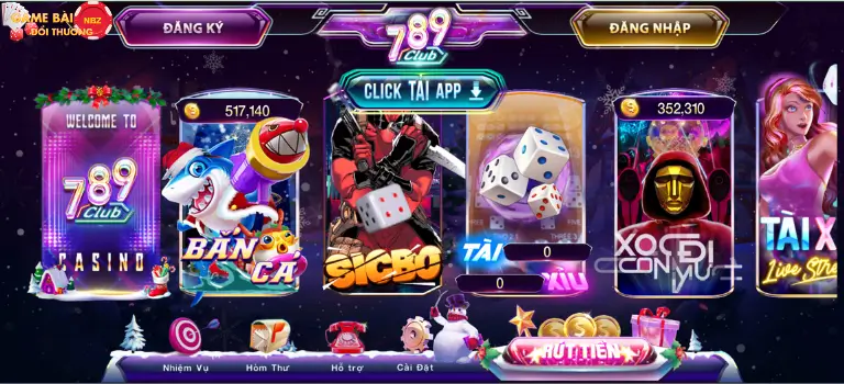 789 Game tài xỉu đổi tiền thật uy tín