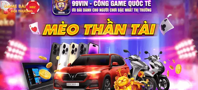 Game bài tặng vốn 99vin Club