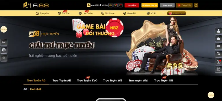 Đánh Baccarat trực tuyến Fi88