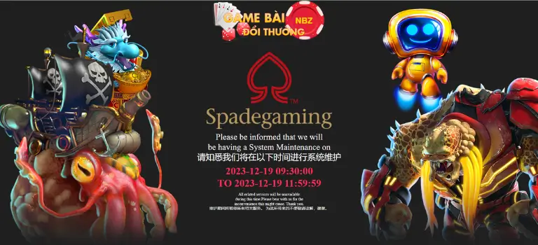 Bắn cá điện tử B69 Spade Gaming