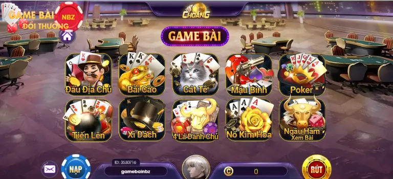 Game bài Choangclub.Me