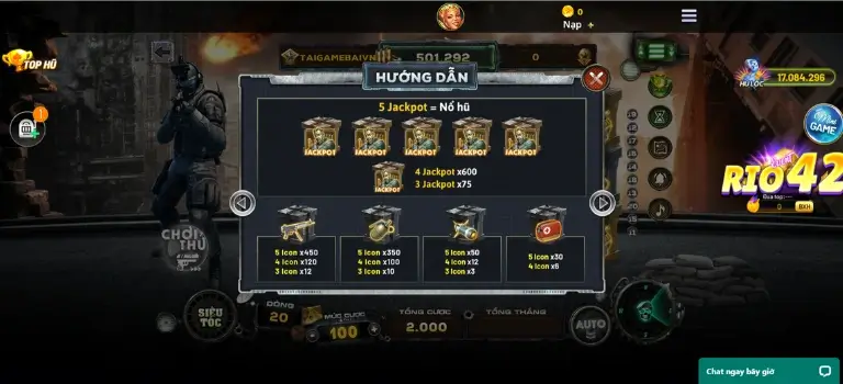 Jackpot Game Nổ Hũ