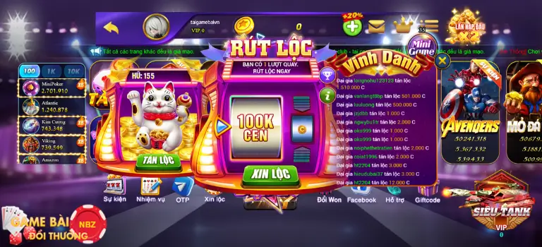 Rút lộc Won99