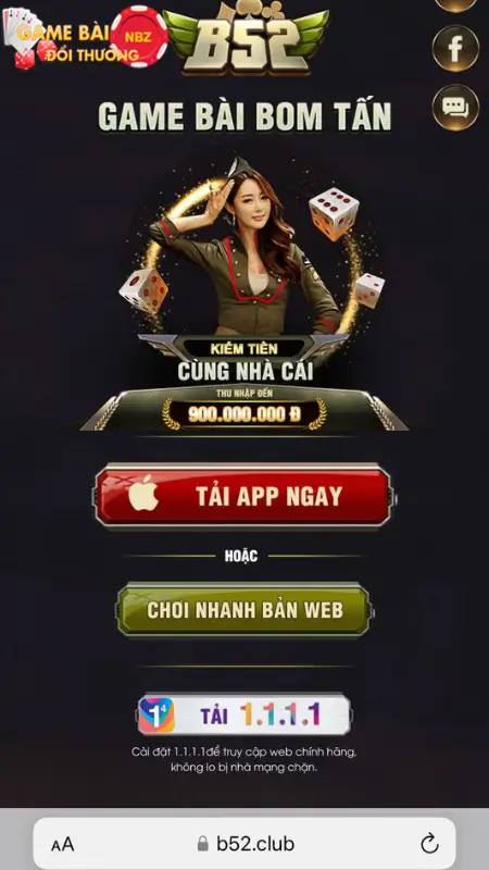 Tải App B52 đổi thưởng