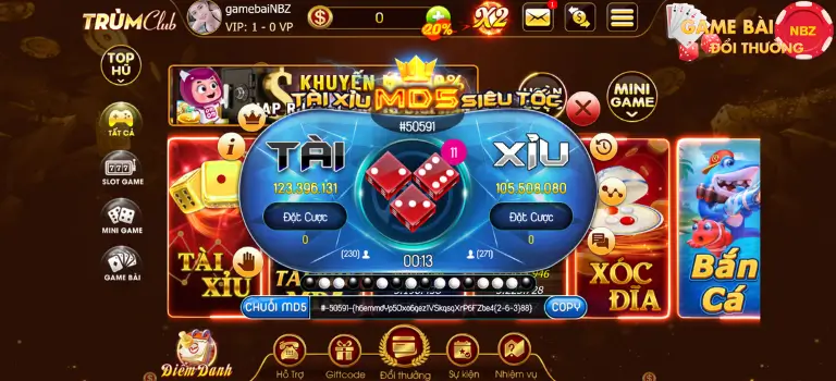 tài xỉu online trùm club