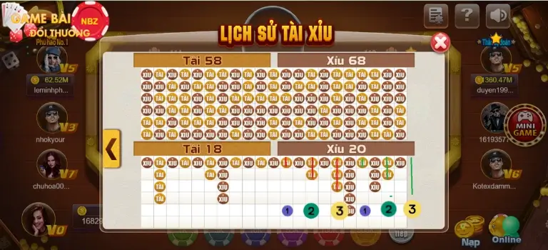 Cầu Tài 1-2-3 trong game 68 Game bài