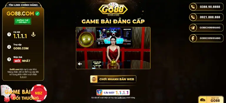 Đăng nhập tài xỉu Go88