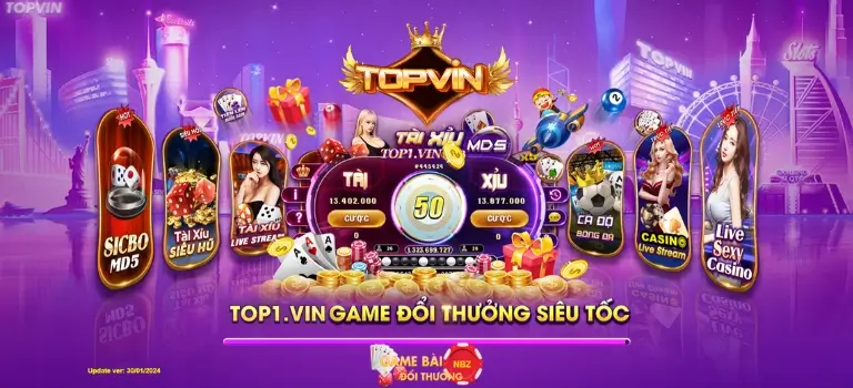 game đổi thưởng Top1 Vin