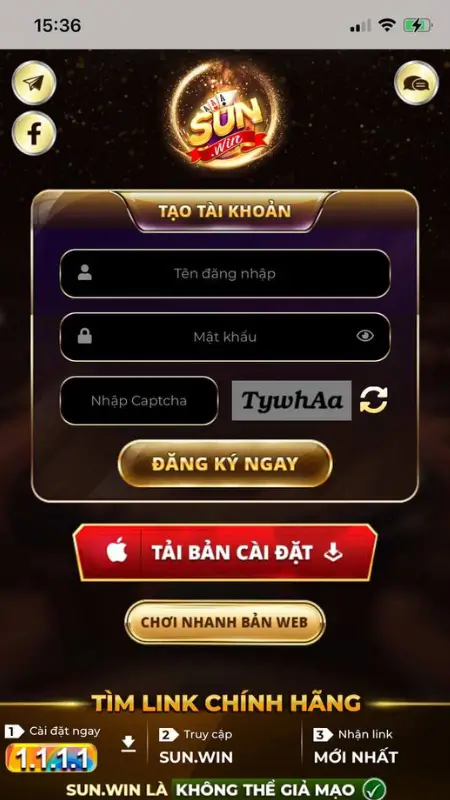 Cài đặt Sun Pazuru Sunwin trên điện thoại iphone