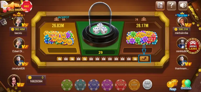 Tài xỉu 68 Game bài