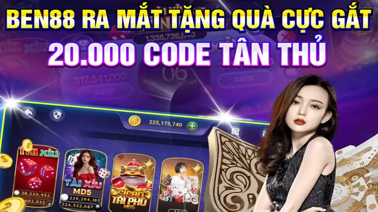 Nhận Code trên Fanpage Ben88.Win