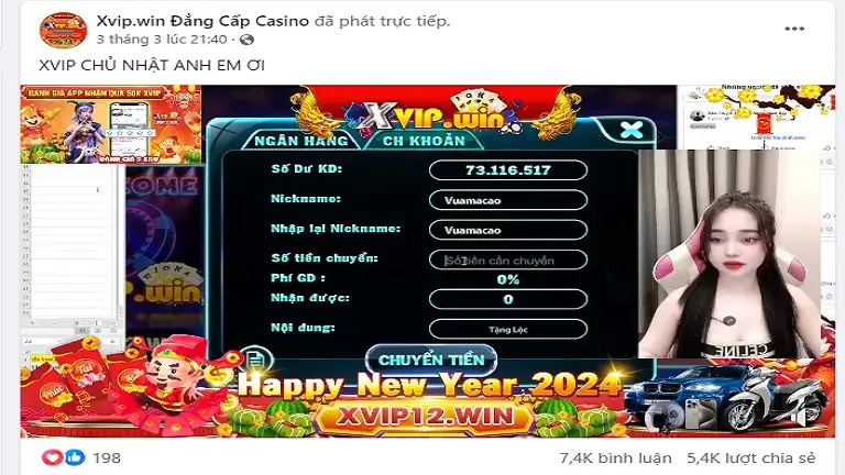 Xem live nhận code hàng ngày tại Xvip12.Win