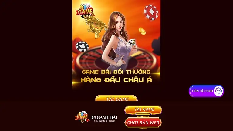 Mục tải game 68gbvip16.Shop dành cho android