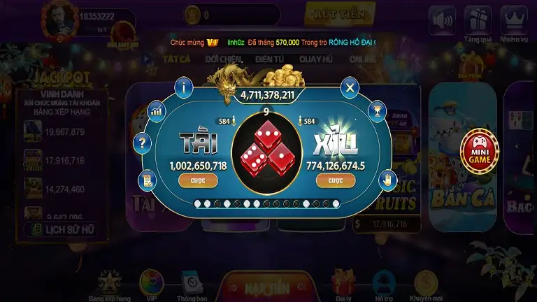 Game tài xỉu online