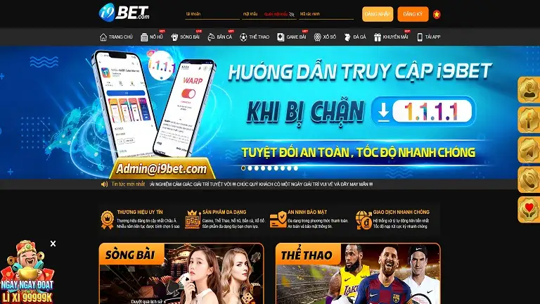 Trang chủ đẳng cấp không 1 ai có thể đạo nhái của i9bet122.Com