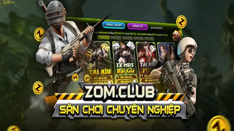 cổng game zom4 club