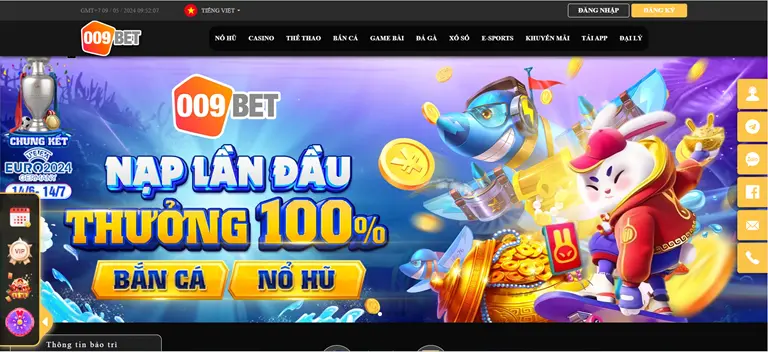 Nhà cái 009bet16 Com