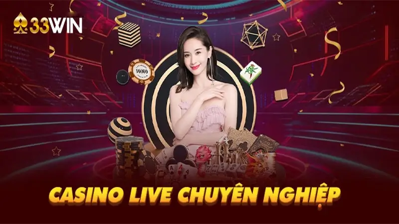 Casino live 33win